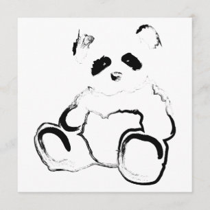 Pandatinte Einladung