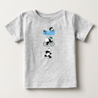 PandaTriathlon Babys T - Shirt