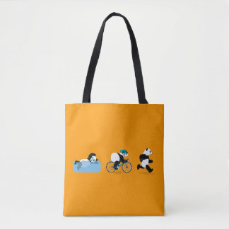 Pandatriathlon-Taschen-Tasche