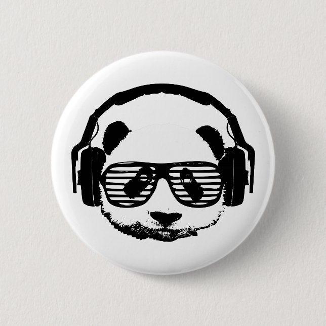 Pandaz in DA-Haus Button (Vorderseite)