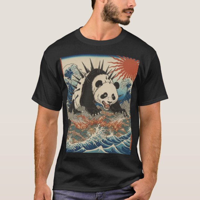Pandazilla T-Shirt (Vorderseite)