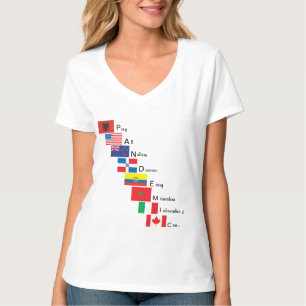 Pandemie Italien weiß T-Shirt
