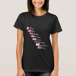 Pandemie USA Frauen Schwarz T-Shirt
