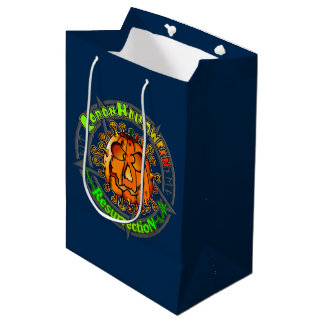 Pandemisches Halloween Mittlere Geschenktüte