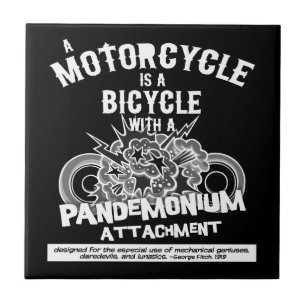 Pandemonium Attachment - bw. Fliese