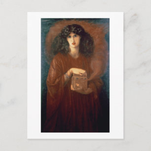 Pandora, 1871 (Öl/Canvas) Postkarte