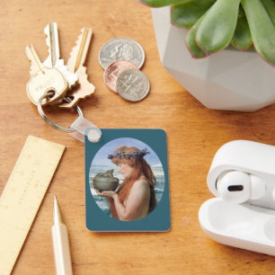 Pandora by Sir Lawrence Alma-Tadema Schlüsselanhänger