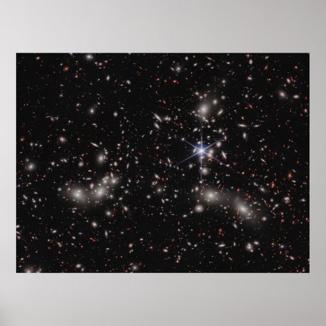 Pandora-Cluster | Abell 2744 | JWST Poster (Vorne)