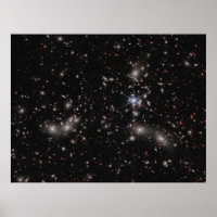 Pandora-Cluster (NIRCam Image) JWST-Foto
