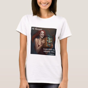 Pandora mit Box, Spaß und Lachen T-Shirt