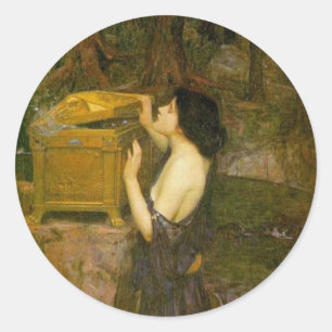 Pandora Runder Aufkleber