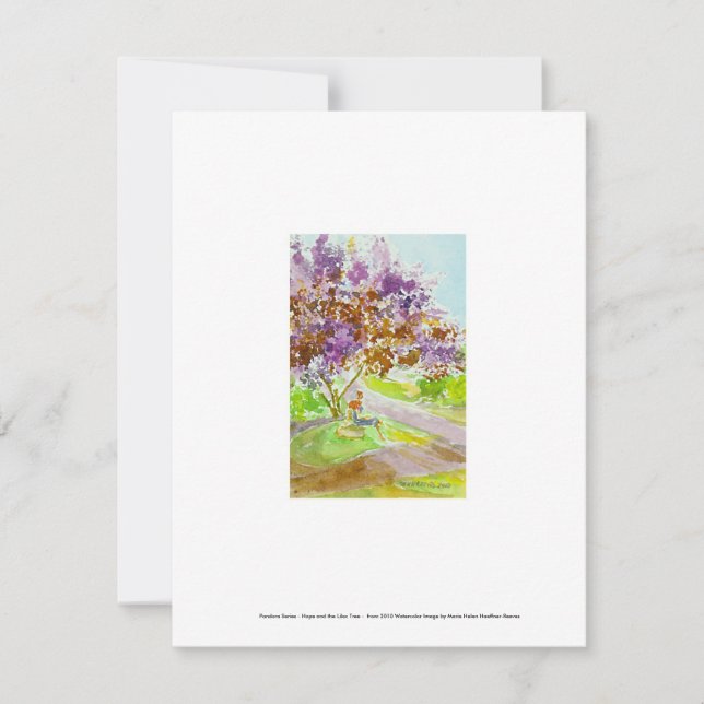 Pandora Series - Hoffnung und der Lilac-Baum (Vorderseite)