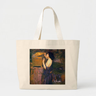 Pandora von John William Waterhouse Jumbo Stoffbeutel