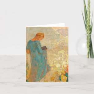 Pandora von Odilon Redon Dankeskarte
