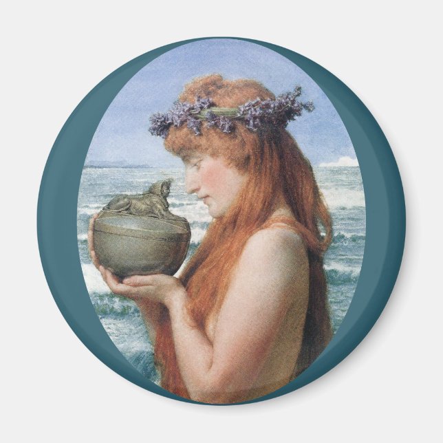Pandora von Sir Lawrence Alma-Tadema Magnet (Vorne)