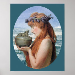 Pandora von Sir Lawrence Alma-Tadema Poster