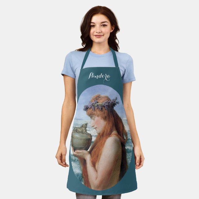 Pandora von Sir Lawrence Alma-Tadema Schürze (Getragen)