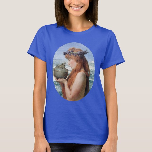 Pandora von Sir Lawrence Alma-Tadema T-Shirt (Vorderseite)