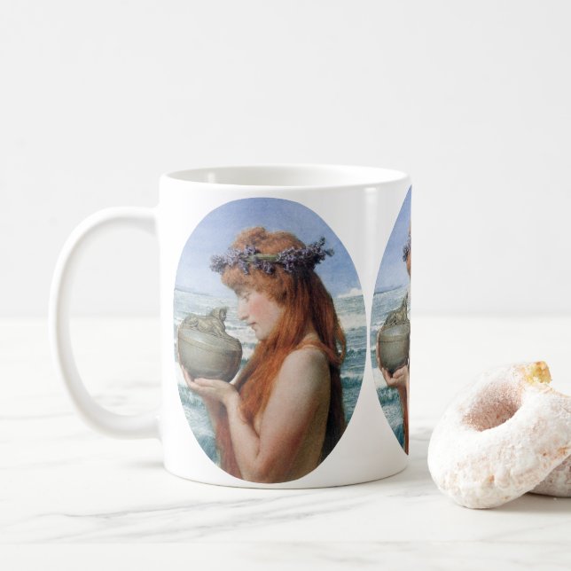 Pandora von Sir Lawrence Alma-Tadema Tasse (Mit Donut)