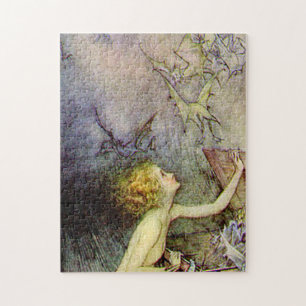 Pandora's Box by Arthur Rackham Puzzle
