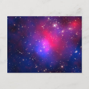 Pandora's Cluster - Abell 2744 Galaxien Postkarte