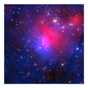 Pandoras Gruppe - Abell 2744 Galaxien Fotodruck