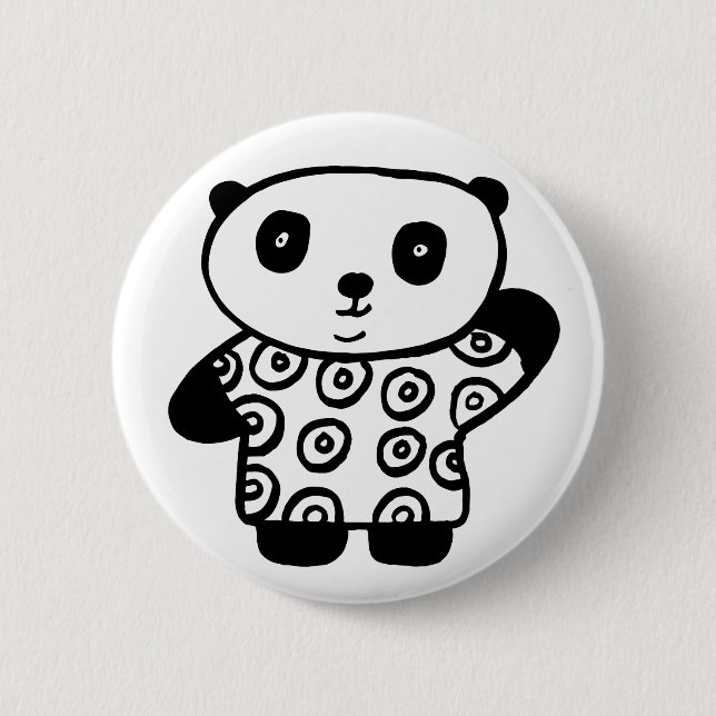 Pandy Panda Button (Vorderseite)