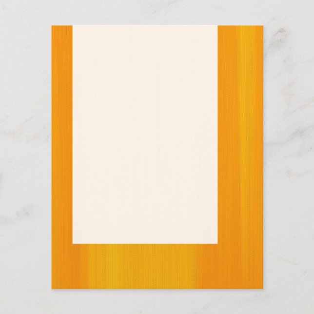 Panel 044 - Orange gestrichen Flyer (Vorne)