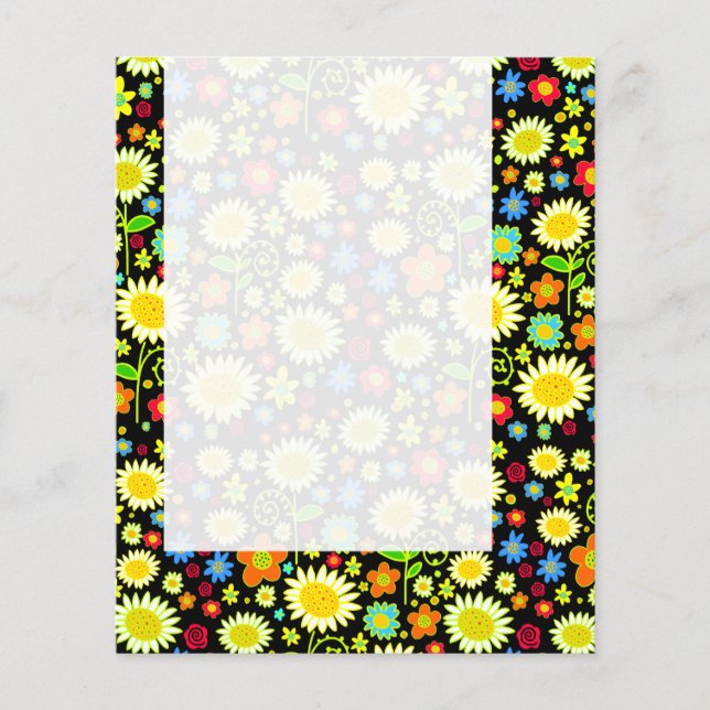 Panel 053 - Frühlingsblumen Flyer (Vorne)