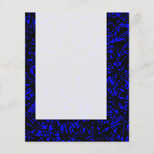 Panel 064 - Abstrakte Linien - Blau Flyer