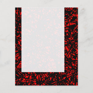 Panel 068 - Abstrakte Linien - Rot Flyer