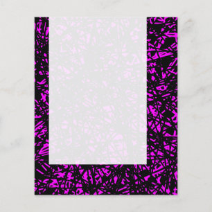 Panel 069 - Abstrakte Linien - Magenta Flyer