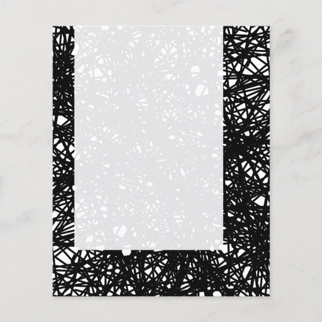 Panel 076 - Abstrakte Linien Flyer (Vorne)