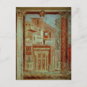 Panel aus Cubiculum aus dem Schlafzimmer des Postkarte
