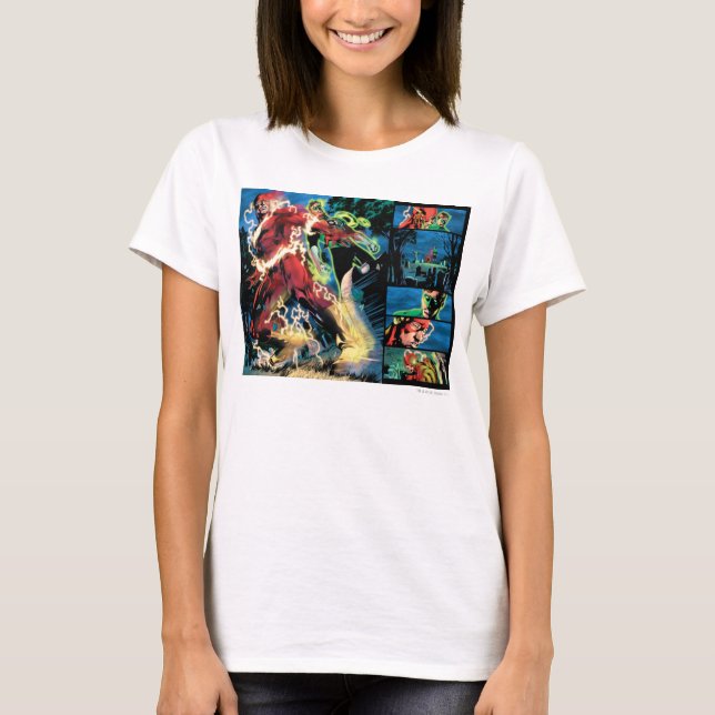 Panel für Blitz und Grüne Signalleuchten T-Shirt (Vorderseite)