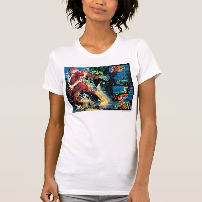 Panel für Blitz und Grüne Signalleuchten T-Shirt (Vorderseite)