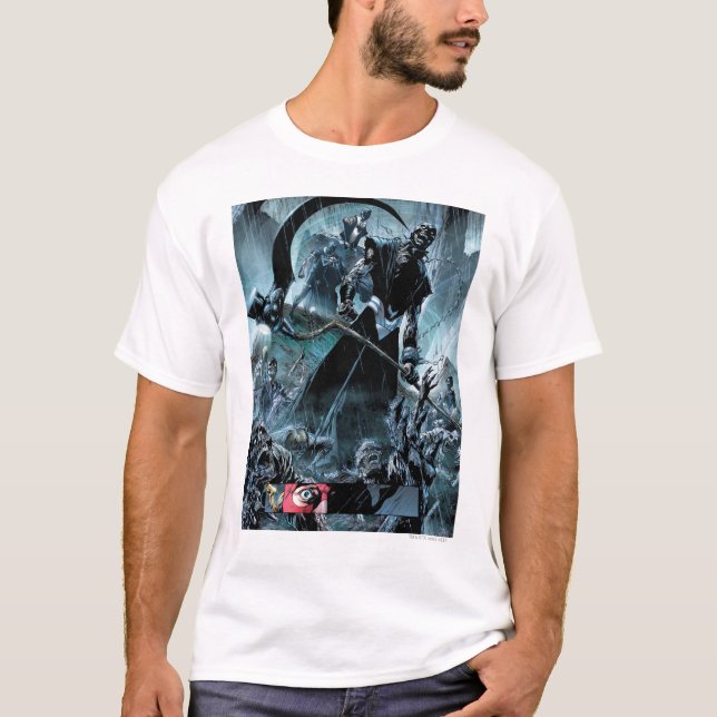 Panel für schwarze Laterne T-Shirt (Vorderseite)