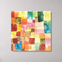 PANEL Leinwand : PAUL KLEE : UNBEZEICHNET : 1914