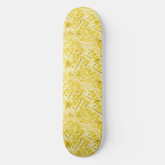 Panels Gold Skateboard (Vorderseite)