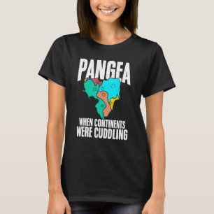 Pangea, als Kontinente die Geschichte für G durchw T-Shirt