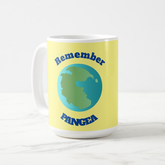 Pangea Kaffeetasse (Vorderseite Links)