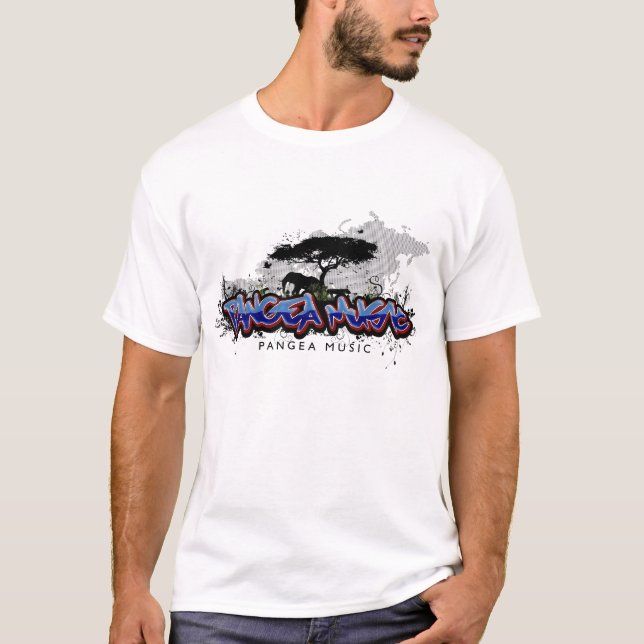 PANGEA-MUSIK Logo4 T-Shirt (Vorderseite)