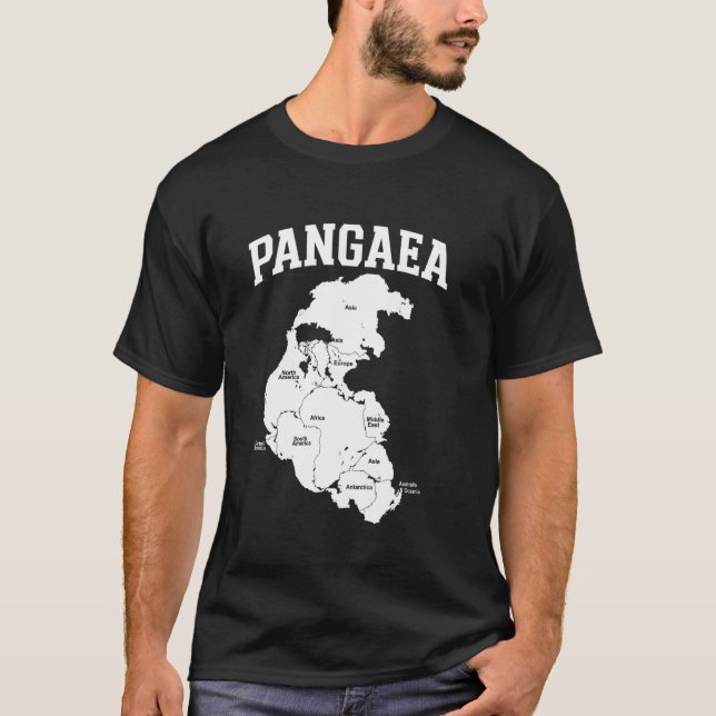 Pangea Supercontinental Pangaea T-Shirt (Vorderseite)