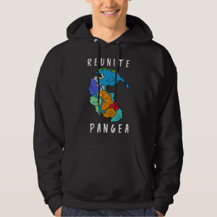 Pangea wiedervereinigen Lustige Geologie für Geolo Hoodie
