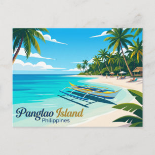 Panglao-Insel Philippinen Postkarte