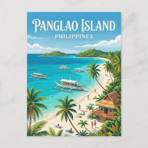 Panglao-Insel Philippinen Postkarte