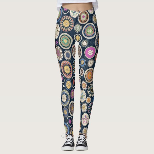 Pango Mandala echo Leggings (Vorderseite)