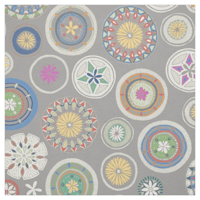 Pango Mandala Zinn Stoff (Muster)