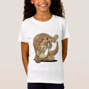 Pangolin als Mandoline T-Shirt