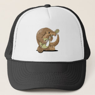 Pangolin bei Mandoline Truckerkappe